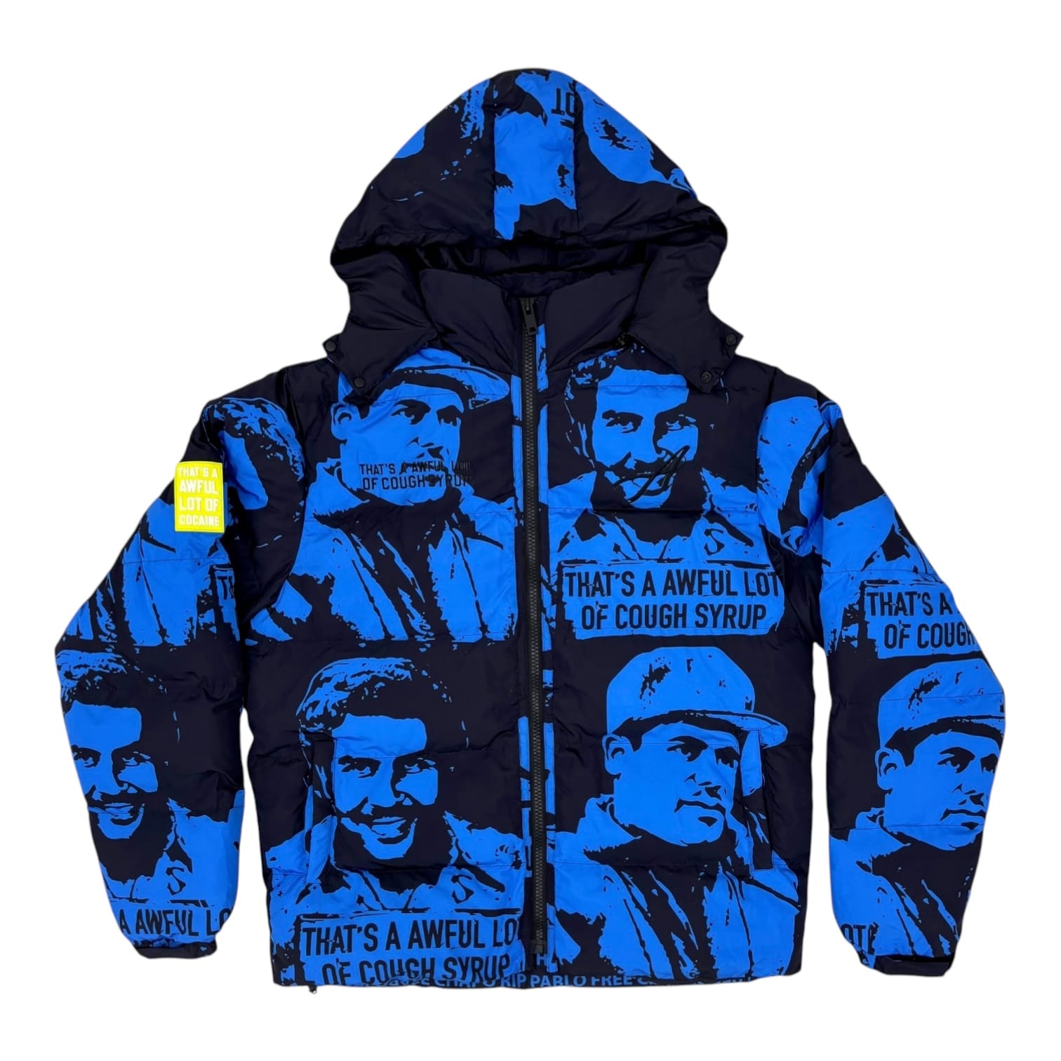 Cough Syrup x Asaali Cartel Puffer Jacket - Asaali