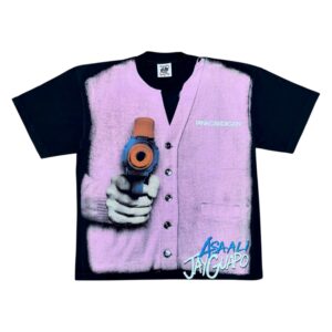 Jayguapo Pink Cardigan T-Shirt