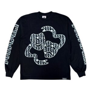 All Over Print A Logo Long Sleeve