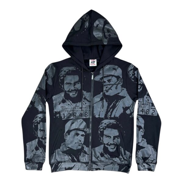 Black Monochrome Cartel Hoodie - Asaali