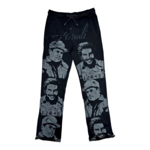 Black Monochrome Cartel Sweatpants