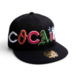 Paraphernalia x Asaali Baseball Fitted Cap Black