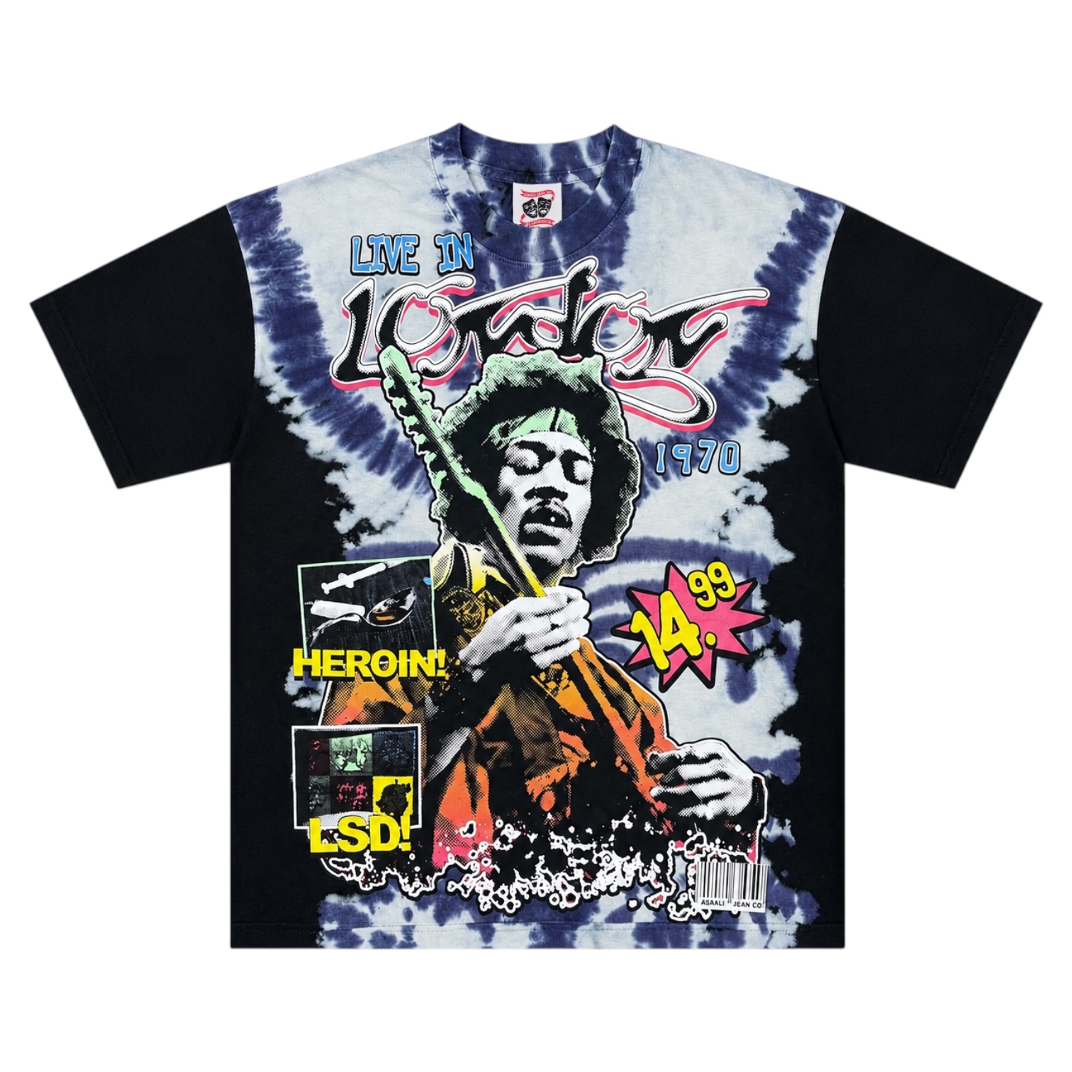Jimi Live in London T-Shirt - Asaali