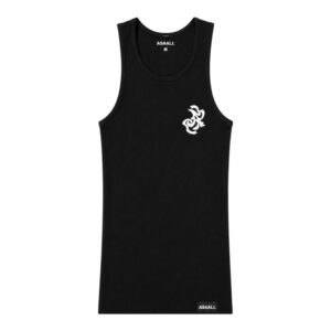 Black A Logo Tank Top