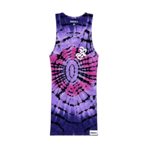 Purple Haze Tie Dye A Logo Tank Top