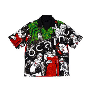 Coke Party Button Up